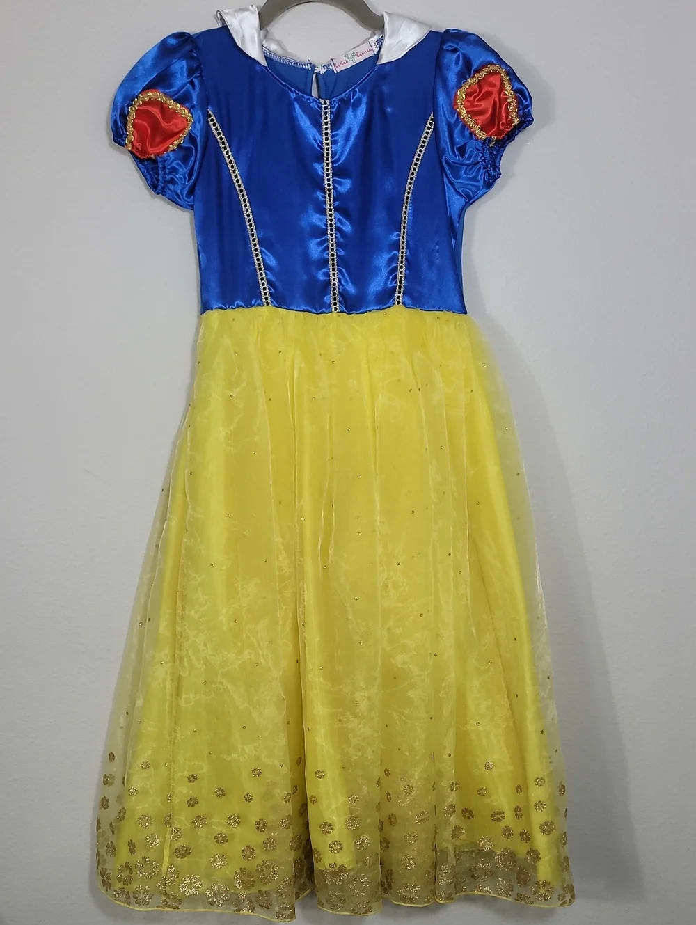 Disney Snow White Costume Dress Girls Size 150 / 10-12 Halloween Dress Up